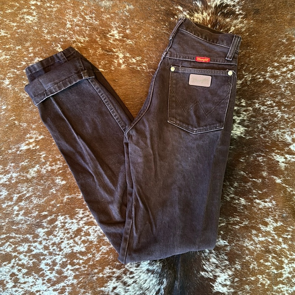 Wrangler Women's Straight Leg Jeans - Dark Brown